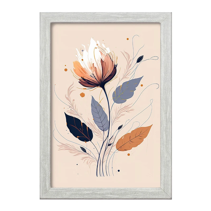 تابلو خندالو طرح دکوراتیو (decorative) کد F1838