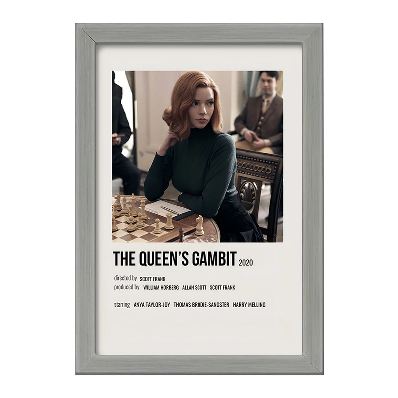 تابلو خندالو طرح گامبی وزیر (The Queen's Gambit) کد F13310