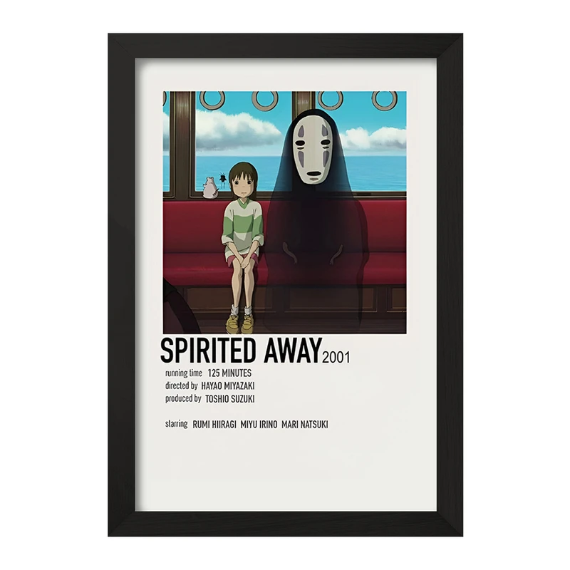 تابلو خندالو طرح انیمه شهر اشباح (Spirited Away) کد F13202