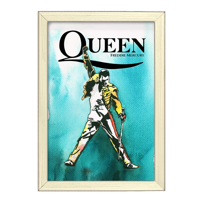 تابلو خندالو طرح فردی مرکوری (Freddie Mercury) کد F11452