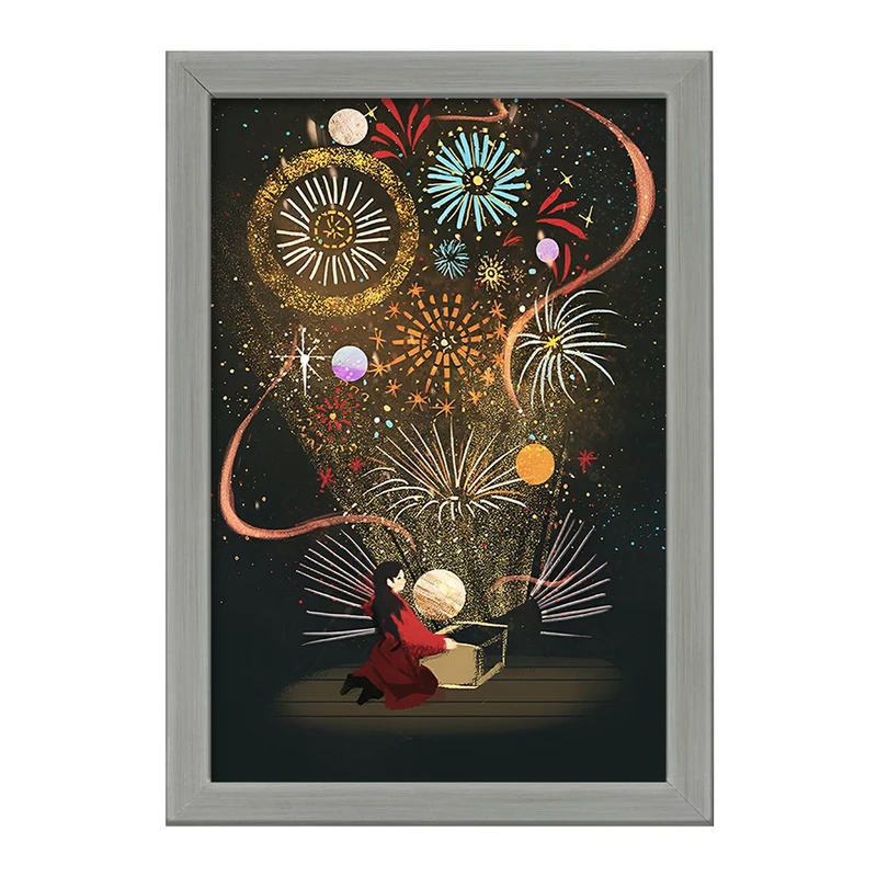 تابلو خندالو طرح جعبه ی جادویی کد F4902