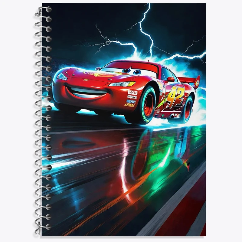 دفتر لغت 50 برگ خندالو طرح مک ‌کوئین کد F3158