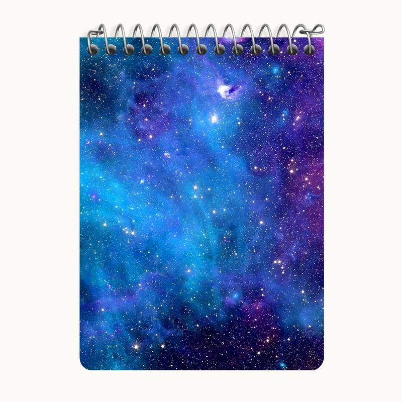 دفتر یادداشت 50 برگ خندالو طرح کهکشان کد N5407