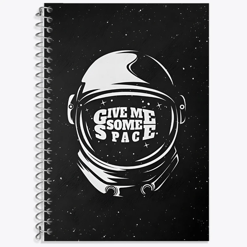 دفتر لغت 50 برگ خندالو طرح فضانورد کد F11050