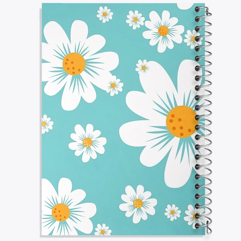 دفتر نقاشی 50 برگ خندالو طرح پترن گل گلی کد N6064