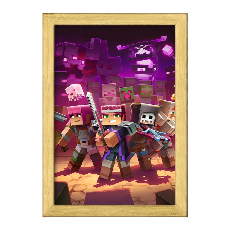 تابلو خندالو طرح ماینکرافت (Minecraft) کد F3507