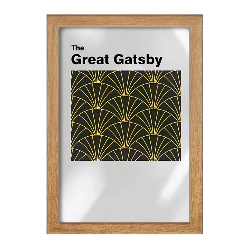 تابلو خندالو طرح گتسبی بزرگ (The Great Gatsby) کد F13804