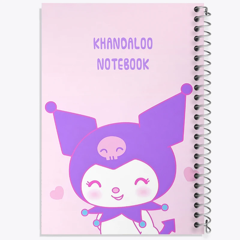 دفتر مشق 50 برگ خندالو طرح کرومی (Kuromi) کد N8994