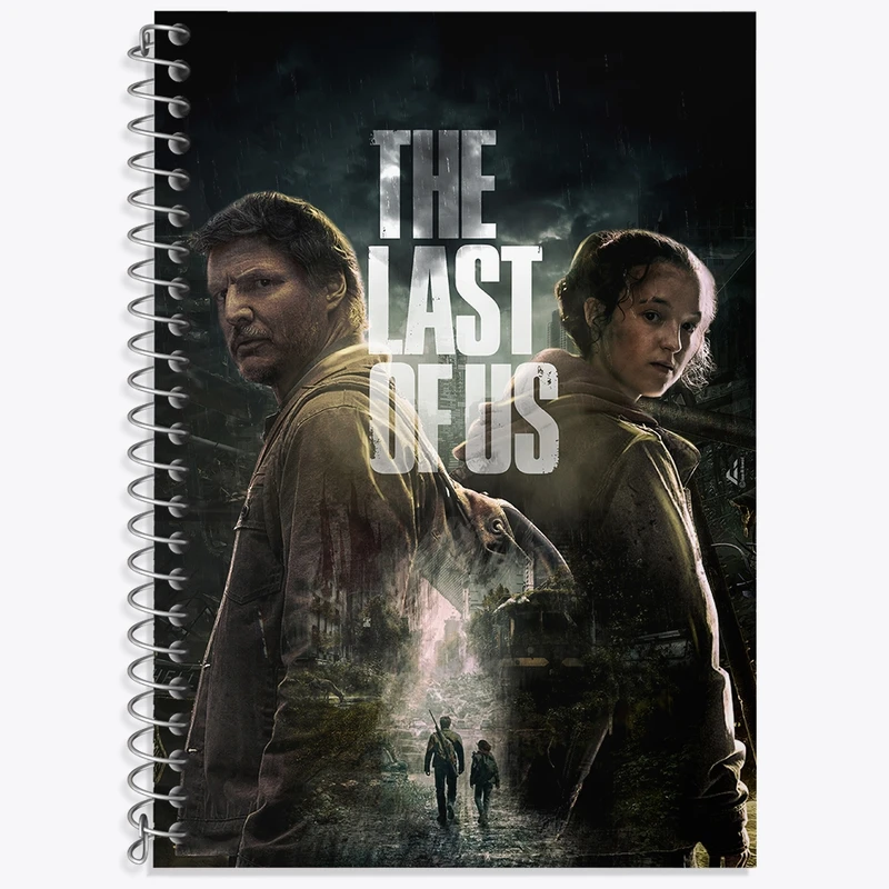 دفتر لغت 50 برگ خندالو طرح (The Last Of Us) آخرین بازمانده از ما کد N9321