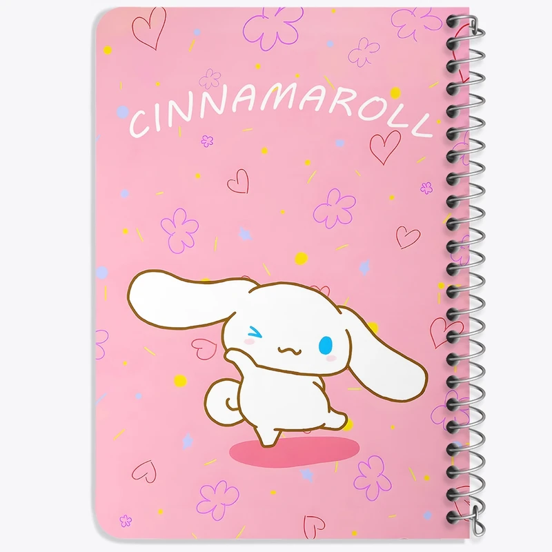دفتر یادداشت 50 برگ خندالو طرح سینامورول (Cinnamoroll) کد 37951