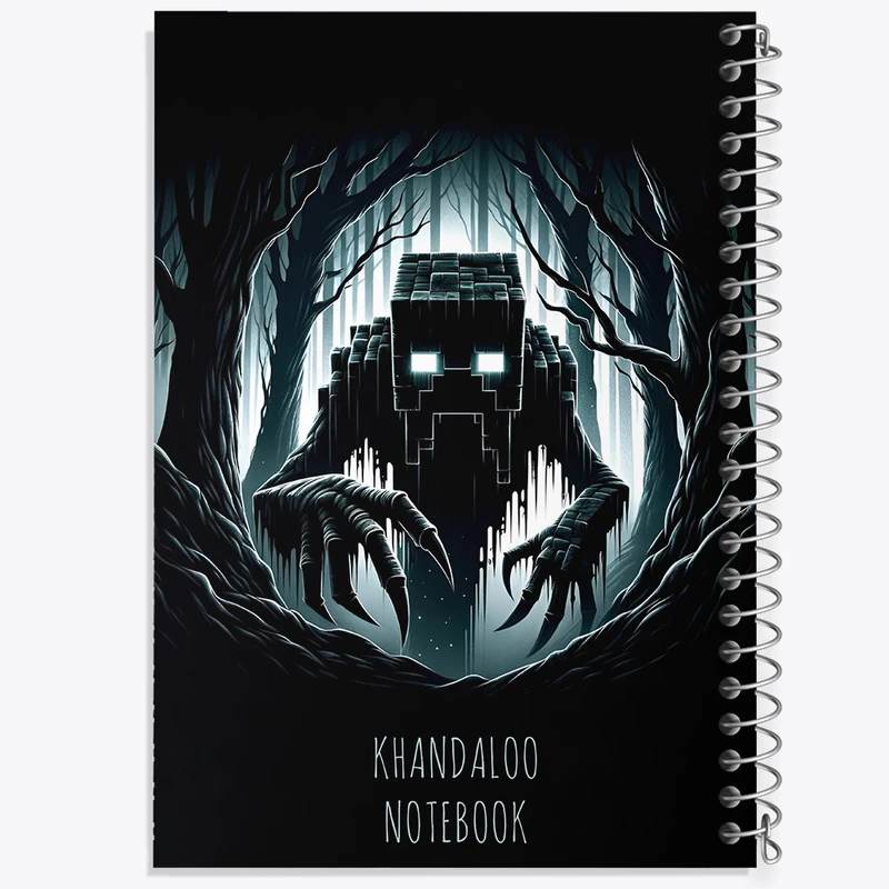 دفتر نقاشی 50 برگ خندالو طرح بازی ماینکرافت (Minecraft) کد N8731
