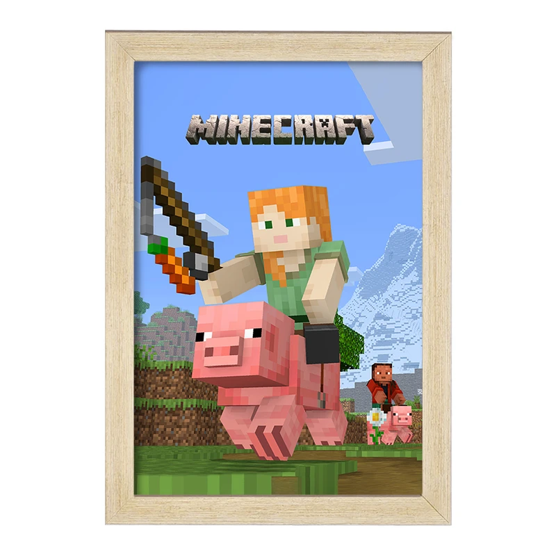 تابلو خندالو طرح ماینکرافت (Minecraft) کد F14085
