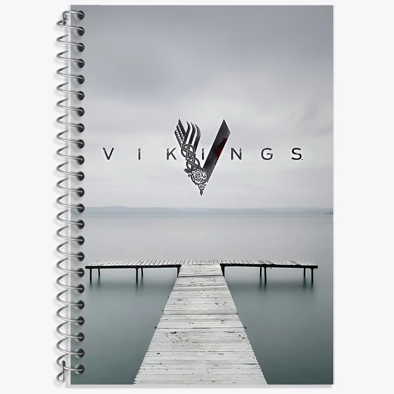 دفتر نت موسیقی 50 برگ خندالو طرح وایکینگ ها (Vikings) کد F13619