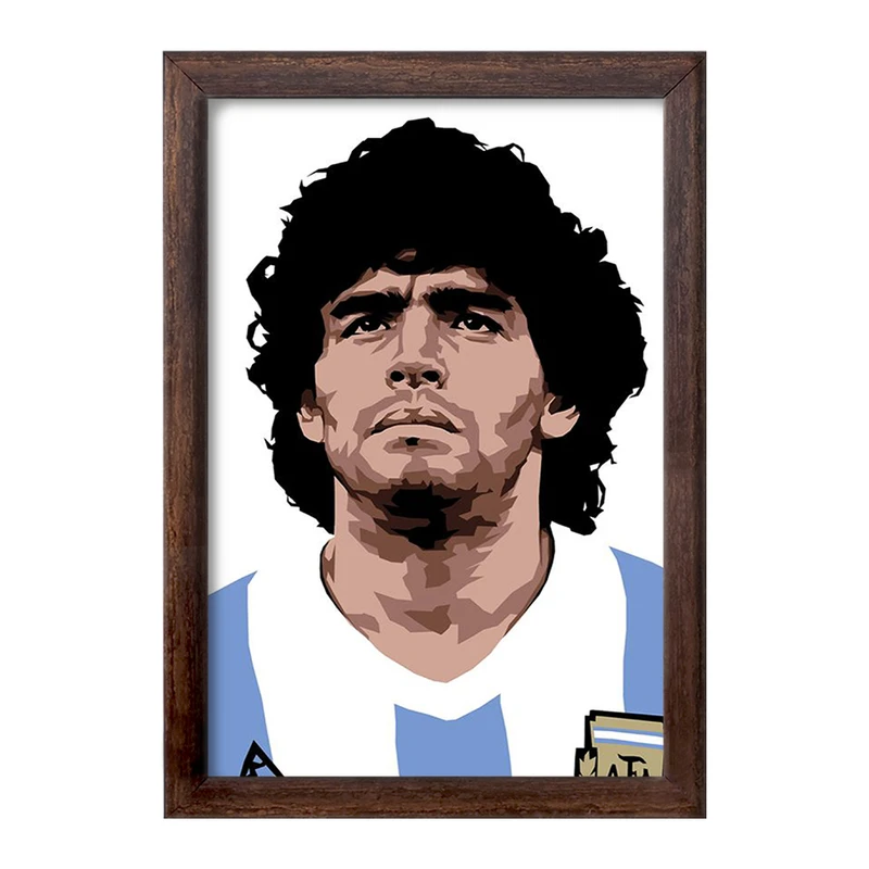 تابلو خندالو طرح مارادونا  کد 2123