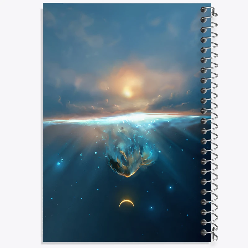 دفتر نقاشی 50 برگ خندالو طرح سقوط کد F12546