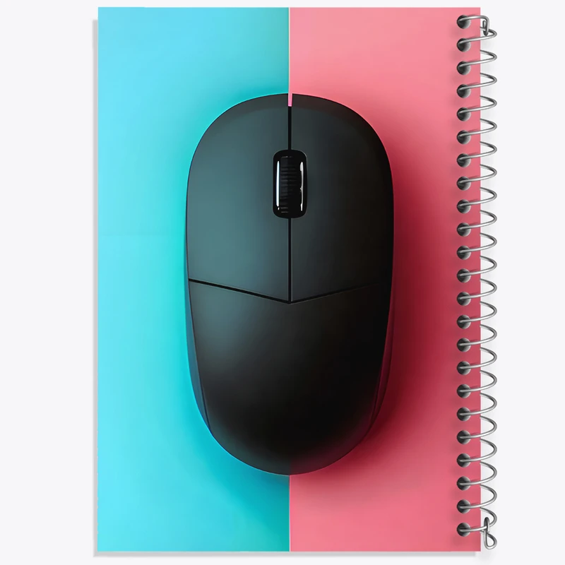 دفتر نقاشی 50 برگ خندالو طرح موس کامپیوتر کد F9507