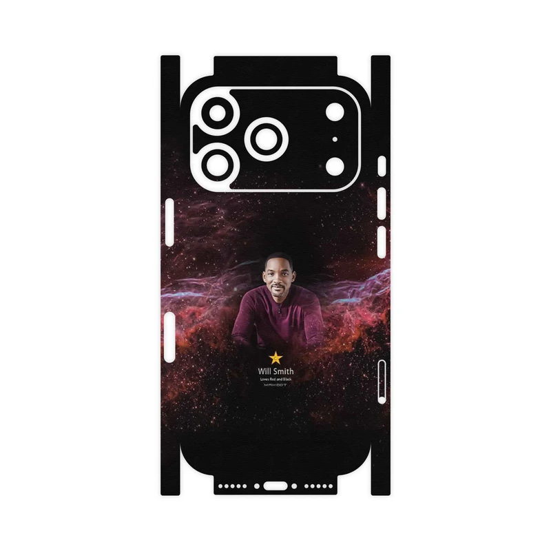 برچسب پوششی ماهوت مدل Will Smith-FullSkin مناسب برای گوشی موبایل اپل iPhone 17 Pro