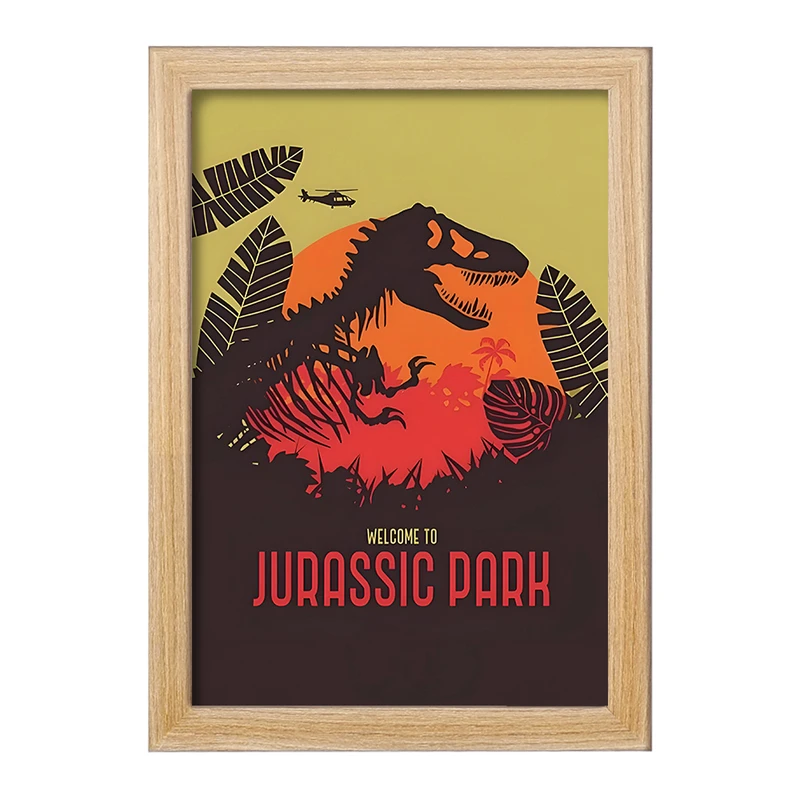 تابلو خندالو طرح دایناسور (Dino) کد F13768