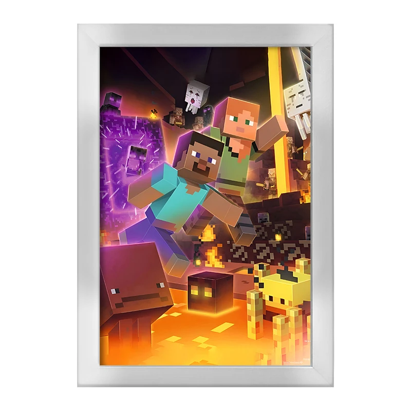 تابلو خندالو طرح ماینکرافت (Minecraft) کد F3508