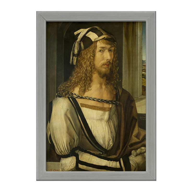 تابلو خندالو طرح سلف پرتره آلبرشت دورر کد F12390