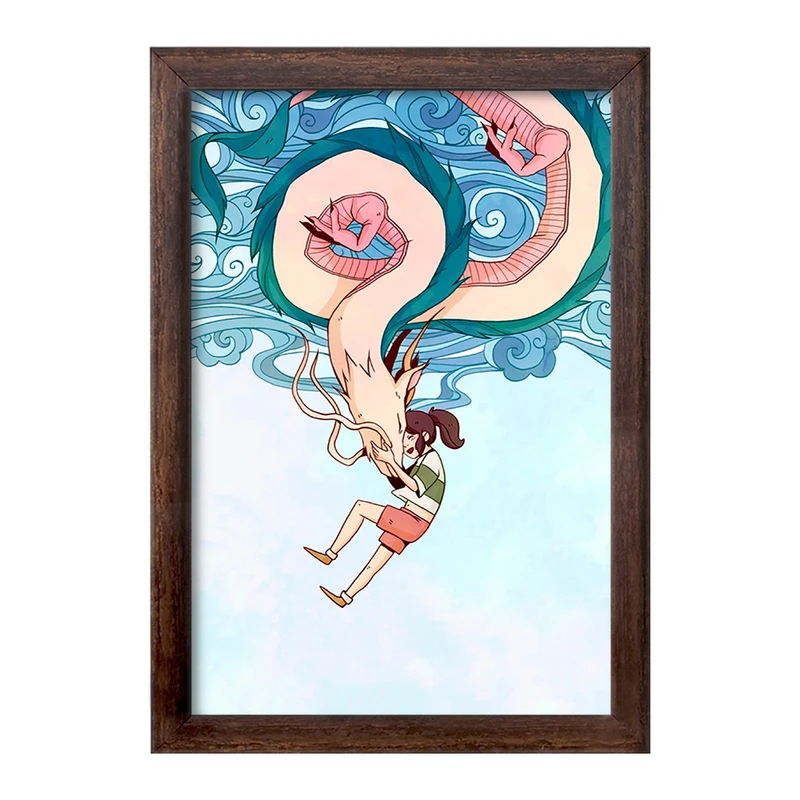 تابلو خندالو طرح شهر اشباح Spirited Away  کد 4881