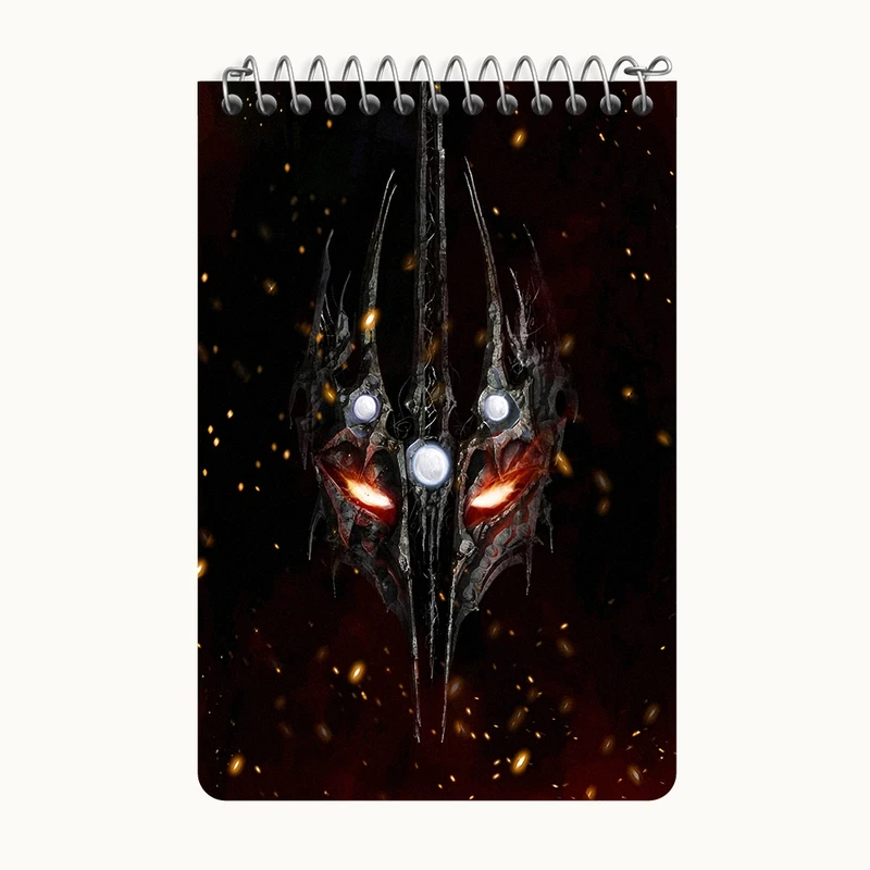 دفتر یادداشت 50 برگ خندالو طرح ارباب حلقه ها کد F4813