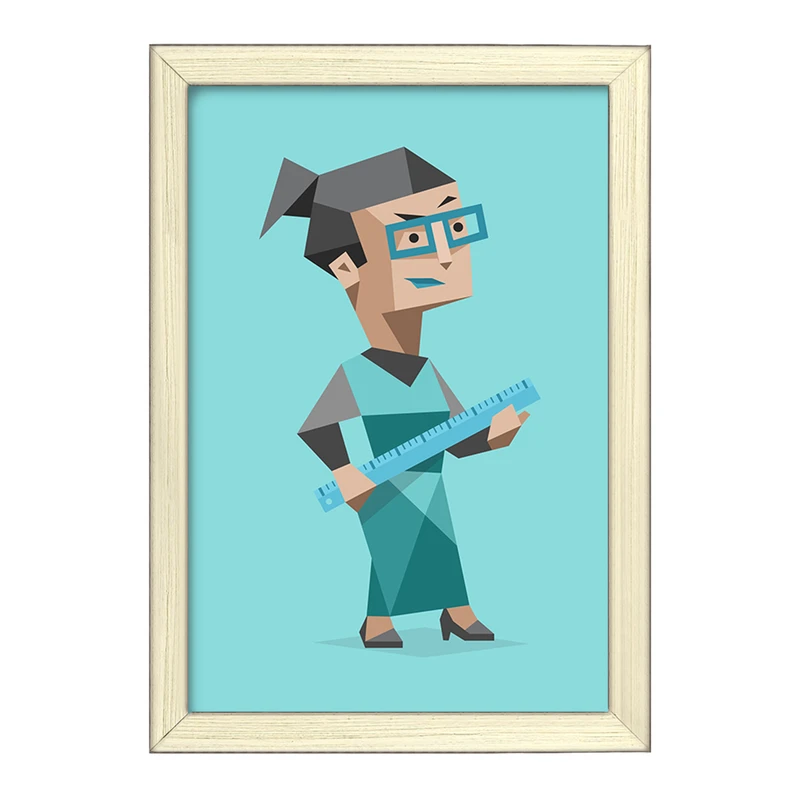 تابلو خندالو طرح تایپ شخصیتی مجری ESTJ  کد 7707