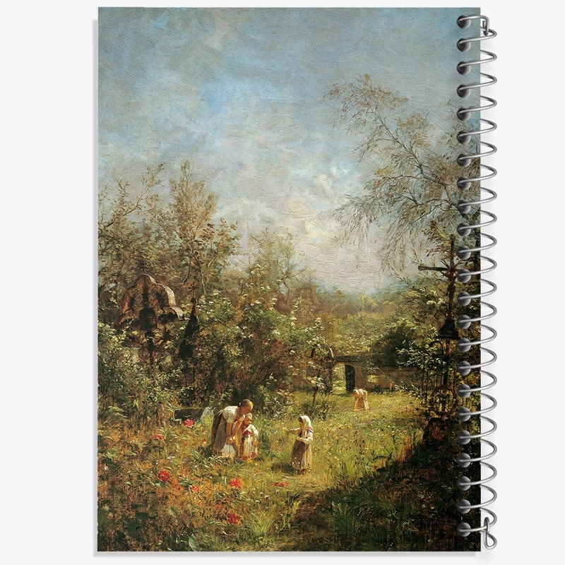 دفتر شطرنجی 50 برگ خندالو طرح نقاشی ورفالنر فریدهوف در گویسرن اثر اولگا ویزینگر کد F12475