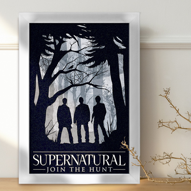 تابلو خندالو طرح سریال سوپرنچرال Supernatural کد 24537
