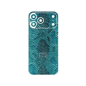 MAHOOT Blue Snake Skin Cover Sticker for Apple iPhone 17 Pro Max
