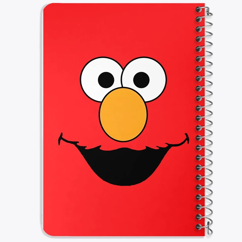 دفتر یادداشت 50 برگ خندالو طرح المو (Elmo) کد N5270