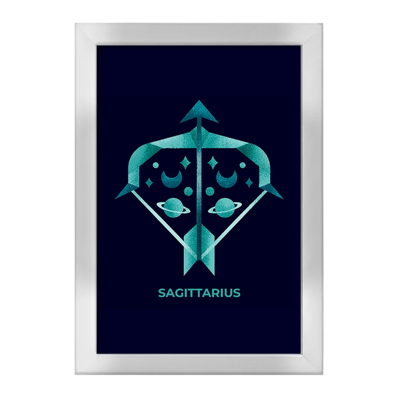 تابلو خندالو طرح ماه تولد آذر کد F1559