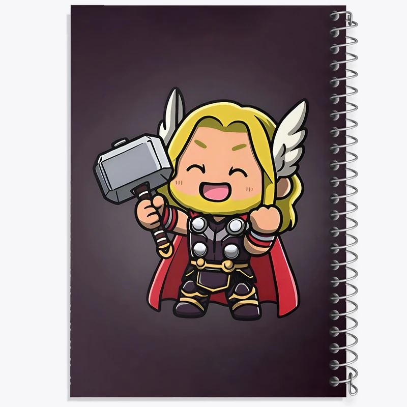 دفتر لیست خرید 50 برگ خندالو طرح ثور مارول (Marvel) کد F9415