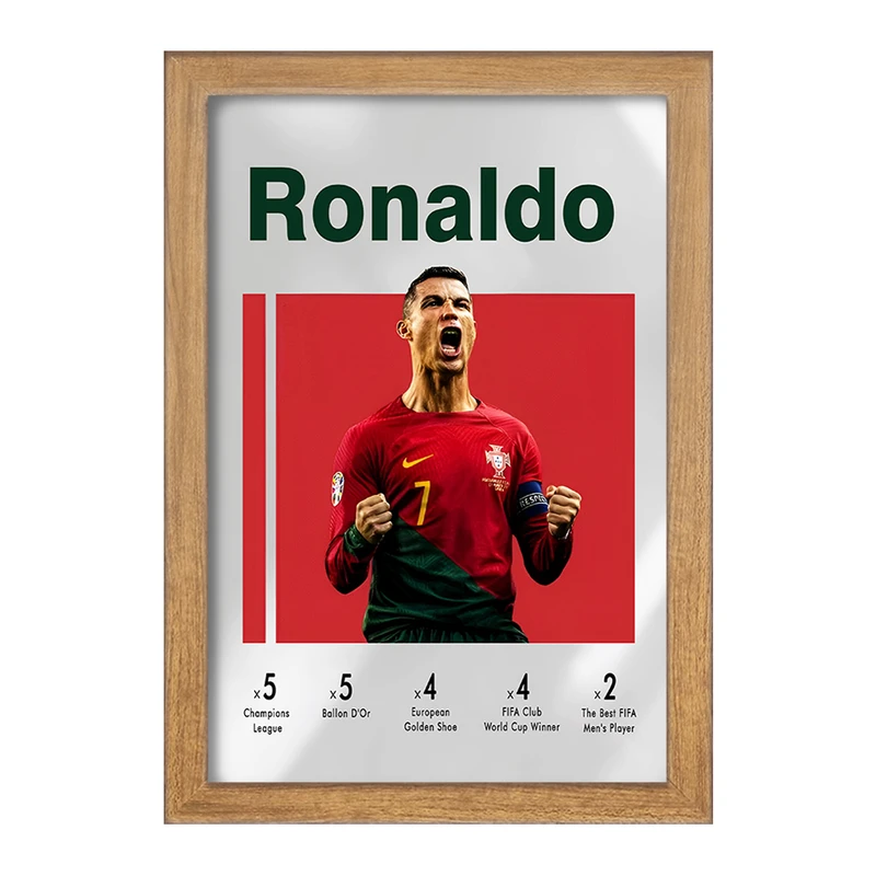 تابلو خندالو طرح کریستیانو رونالدو کد F13876