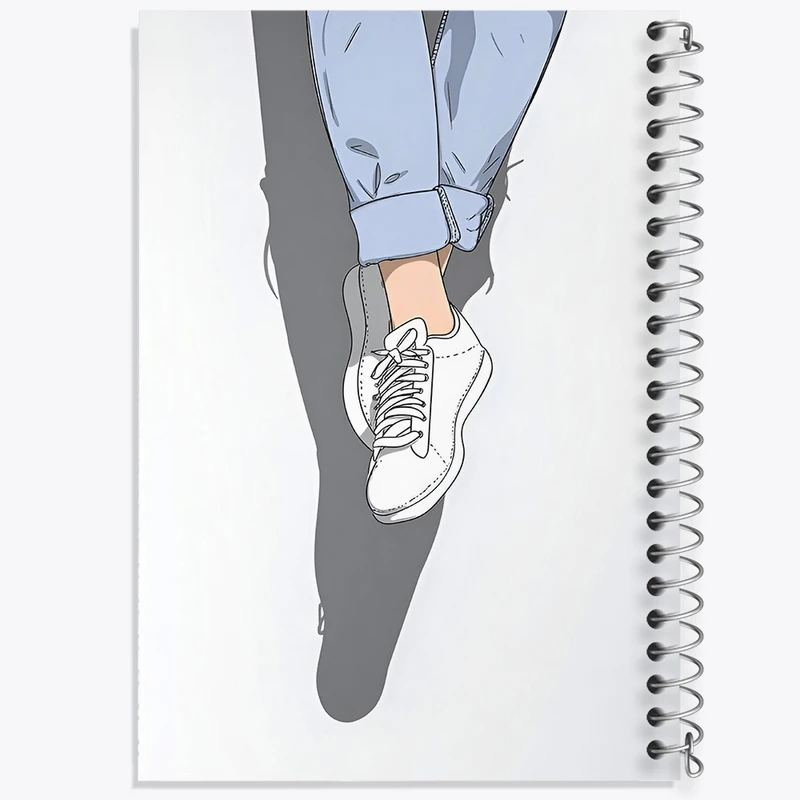 دفتر لیست خرید 50 برگ خندالو طرح مینیمال کد F4204