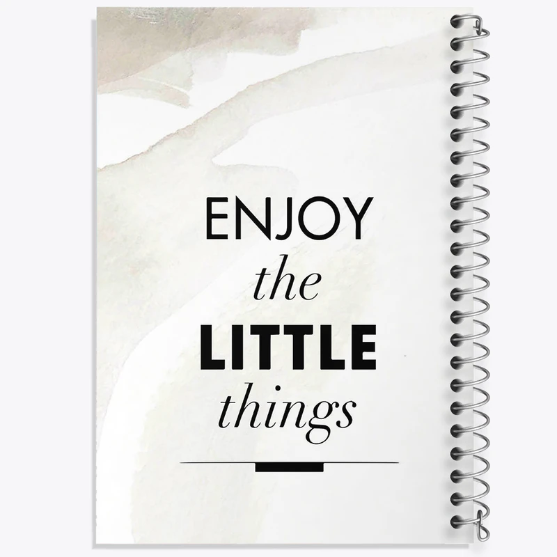 دفتر مشق 50 برگ خندالو طرح Enjoy The Little Things کد F11401