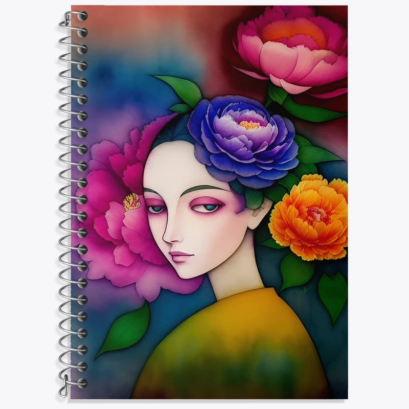 دفتر لغت 50 برگ خندالو طرح دخترانه کد F2991