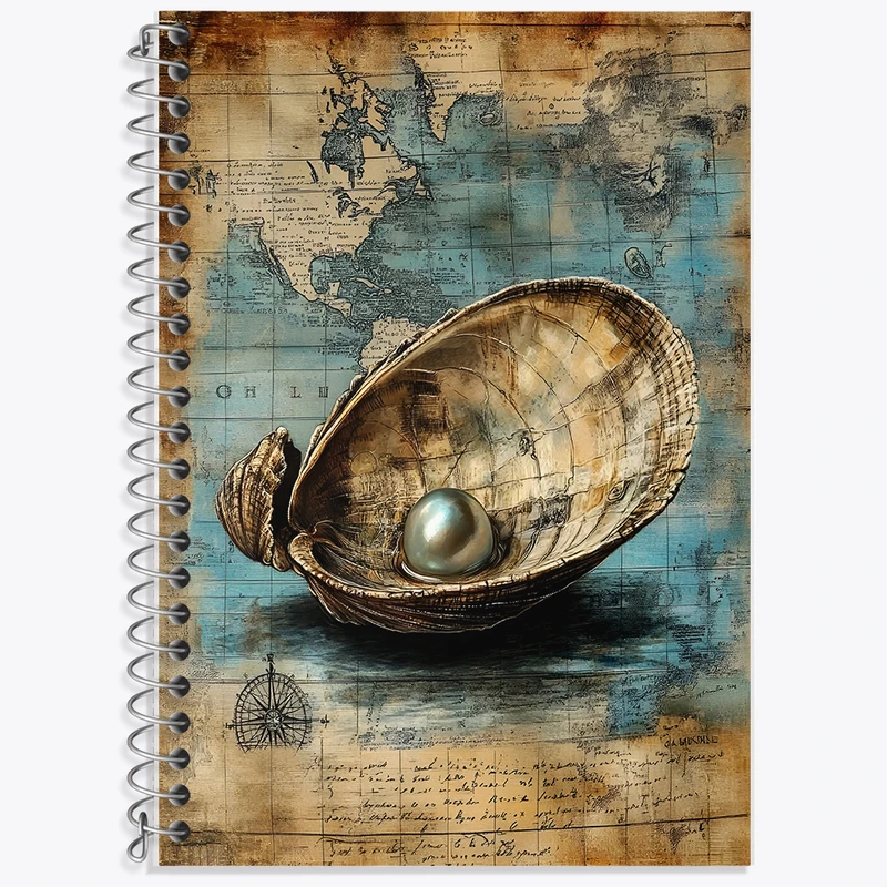 دفتر نت موسیقی 50 برگ خندالو طرح صدف کد F13797