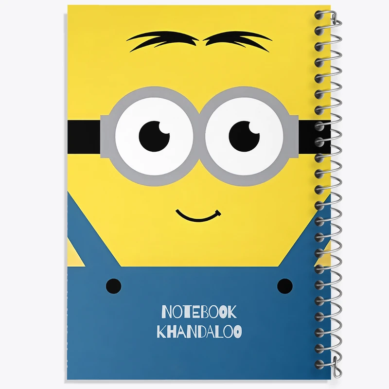 دفتر مشق 50 برگ خندالو طرح مینیون ها (Minions) کد N7209