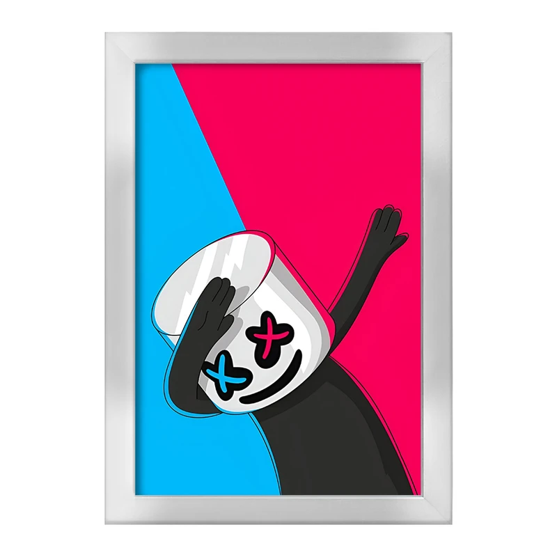 تابلو خندالو طرح مارشملو (Marshmello) کد F10847