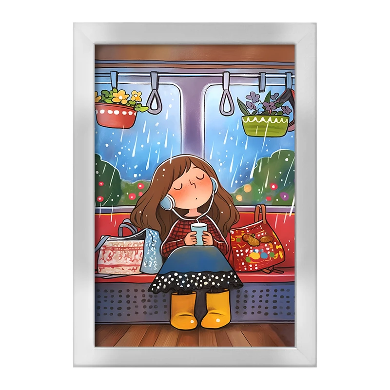 تابلو خندالو طرح دخترانه کد F12883