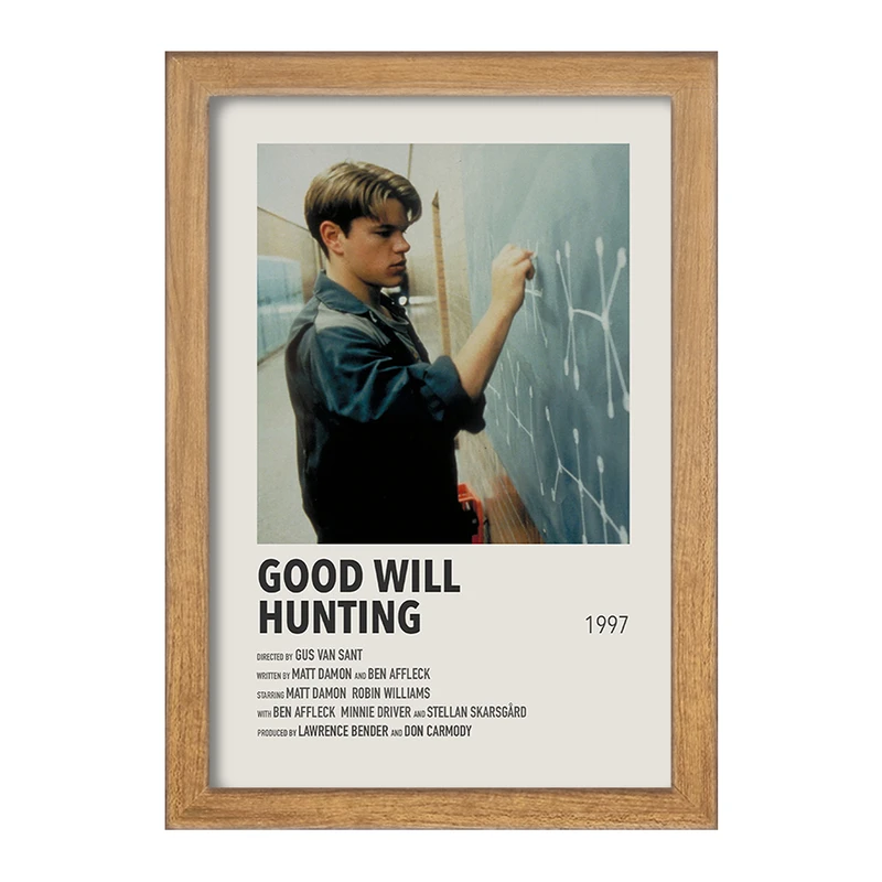 تابلو خندالو طرح ویل هانتینگ نابغه (Good Will Hunting) کد F13351