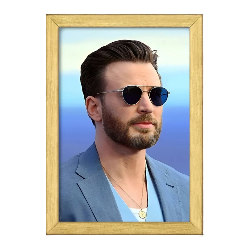 تابلو خندالو طرح کریس ایوانز(Chris Evans) کد F10233