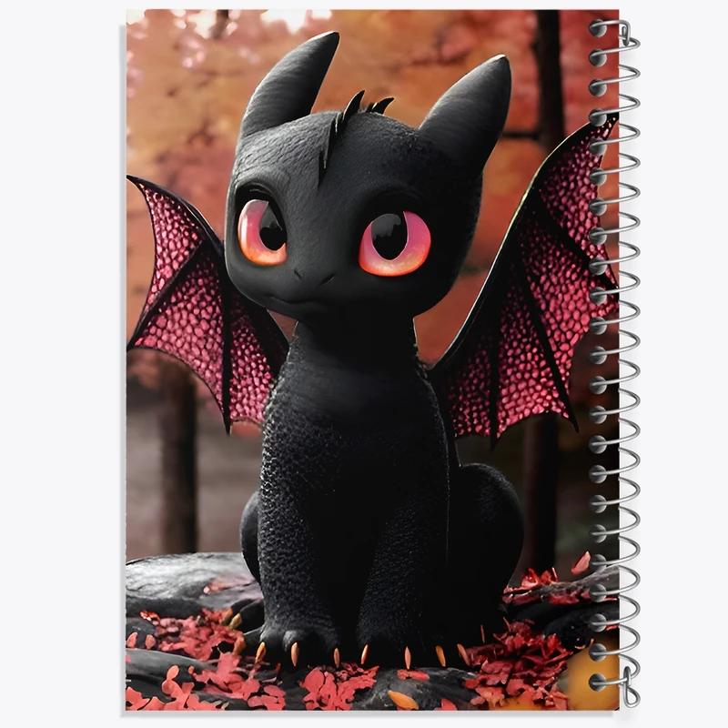 دفتر شطرنجی 50 برگ خندالو طرح اژدهای سیاه کد F9539