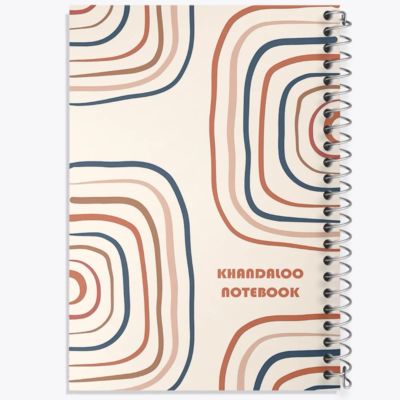 دفتر مشق 50 برگ خندالو طرح مدرن کد N8574