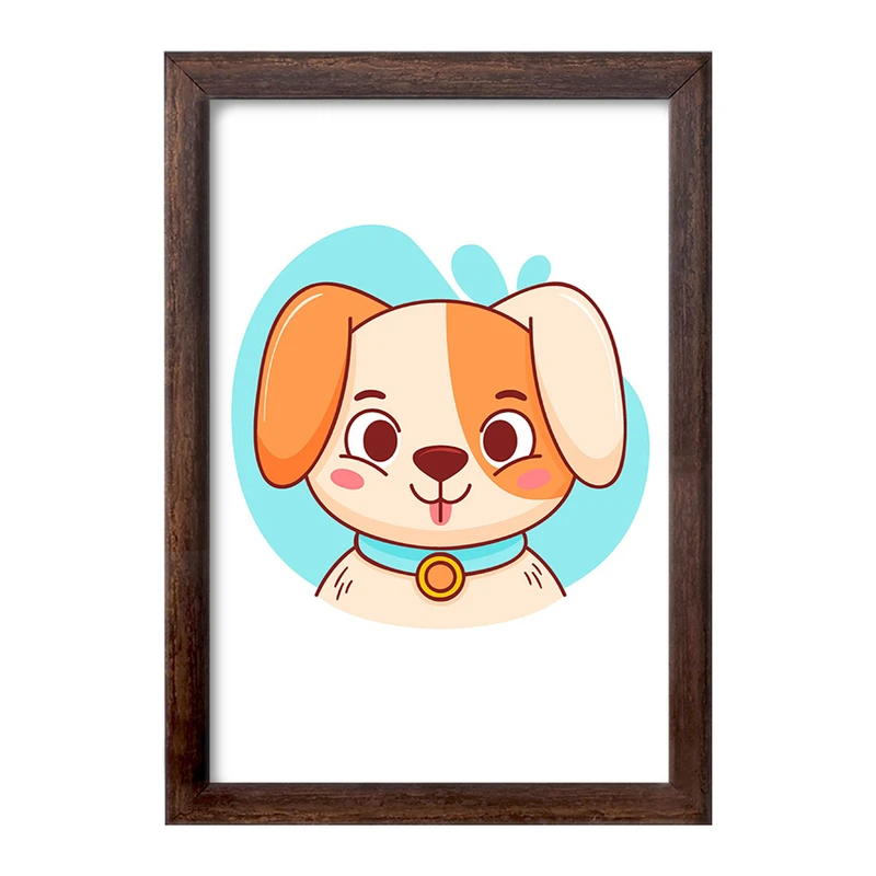 تابلو خندالو طرح سگ حیوانات بامزه کد 37142