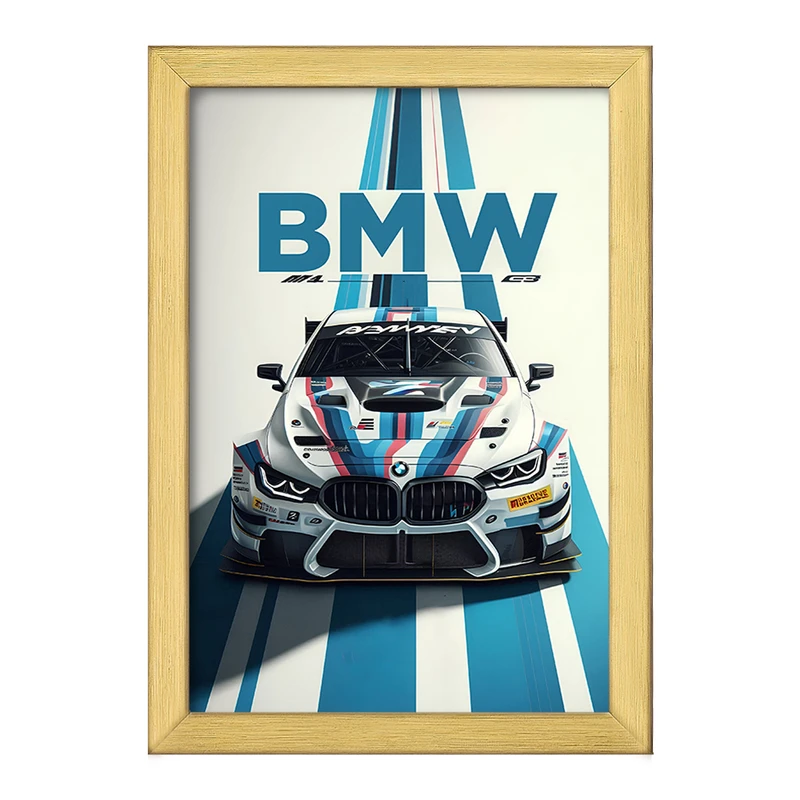 تابلو خندالو طرح بی ام دبلیو (BMW) کد F10388