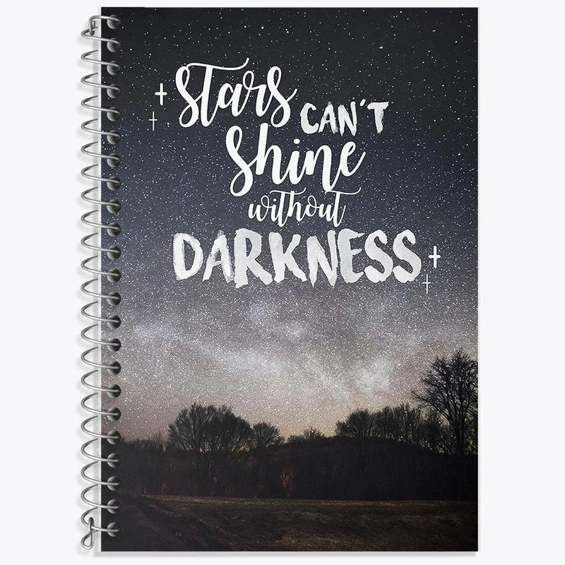 دفتر زبان 50 برگ خندالو مدل دو خط طرح انگیزشی کد F11536