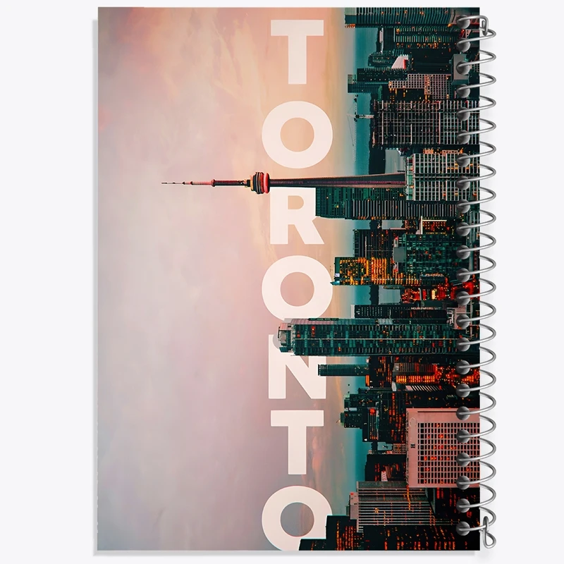 دفتر طراحی 50 برگ خندالو طرح تورنتو (Toronto) کد F4836