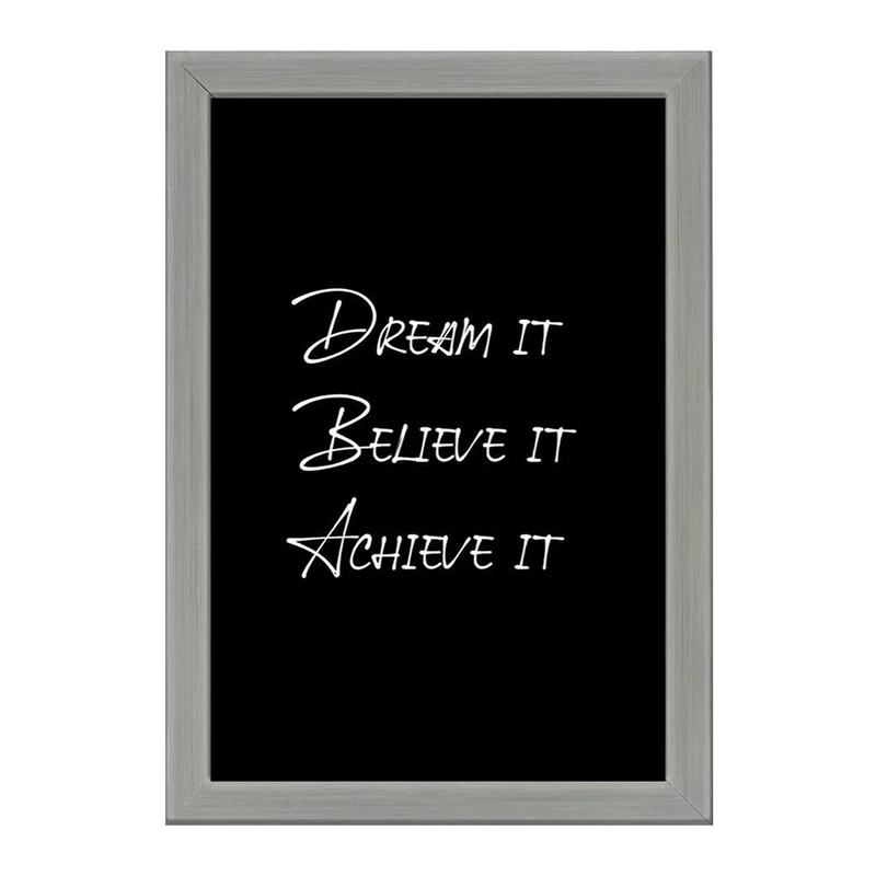تابلو خندالو طرح Dream It Believe It Achieve It کد F1215